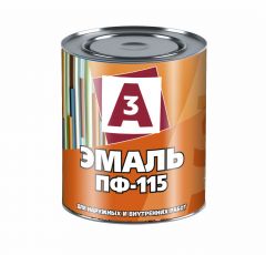 Эмаль ПФ-115 "А3" белая 0,9кг 