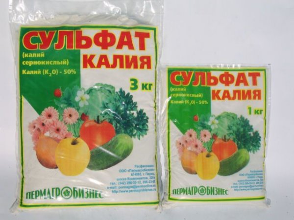 Калий сернокислый 1кг (сульфат калия), Фертика