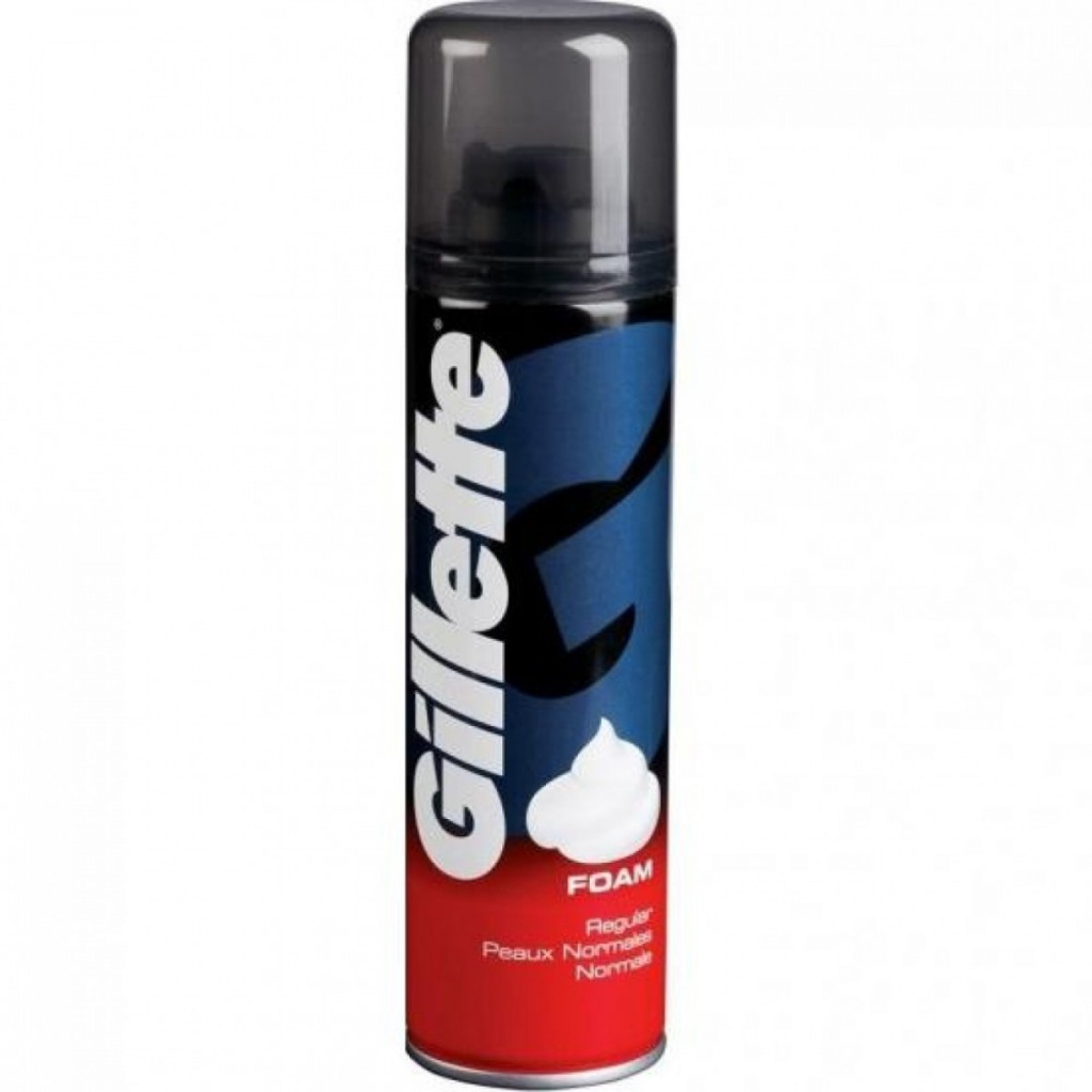 Пена для бритья Gillette "Regular" классическая 200мл