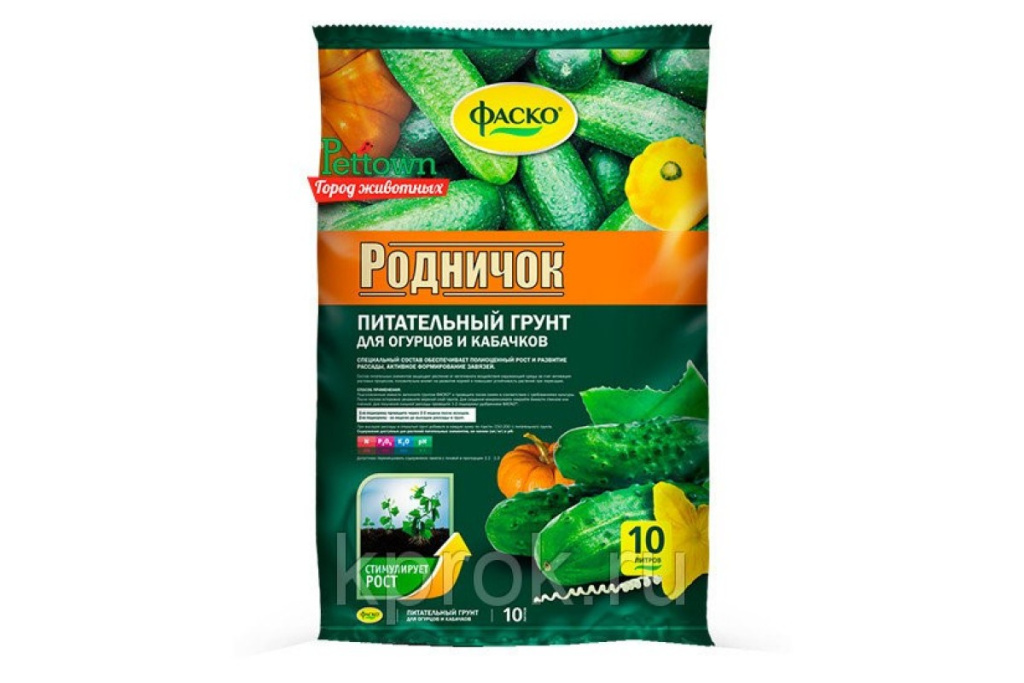 Грунт Родничок 10л