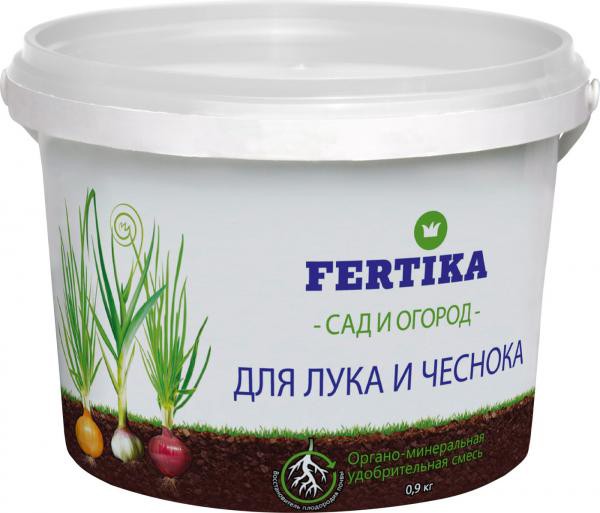 Удобрение Фертика ОМУ Лук, чеснок (ведро 900г)