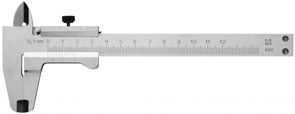 Штангенциркуль 125мм, 2кл.