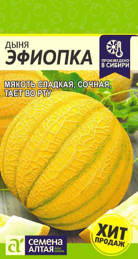 Дыня Эфиопка 1г "Алтай"