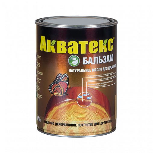 Масло "Акватекс" для террас, лестниц, полов 0.75л